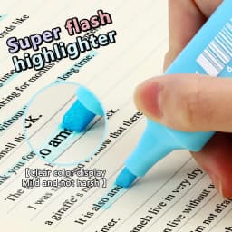 8 colors/set Glitter Highlighters Pen Fine Flash Marker Pen Painting Maker for Scrapbook Diary Journal Student Stationery Supply