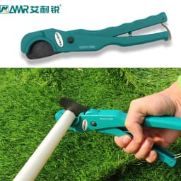 Manual Hand Tool Pipe Cutter Scissors Easily Cut PP, PVC, ABS, PE, Vinyl & Rubber Tubing & Pipes