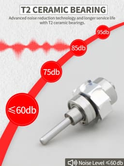 Dentistry Colorful High Speed Handpiece Air Turbine B2 M4 Ceramic Bearing Dental Teaching Model Products Dentist Tips
