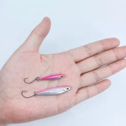 DUODUOYU 1PCS Mini Jig Fishing Lures 3.5g/6g Hard Artificial Bionics Bait small fish Single Hook jig Stream Trout baits pesca