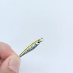 DUODUOYU 1PCS Mini Jig Fishing Lures 3.5g/6g Hard Artificial Bionics Bait small fish Single Hook jig Stream Trout baits pesca