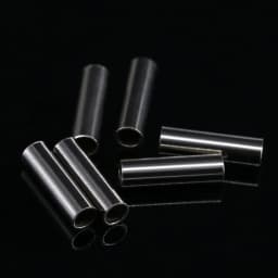 100Pcs Single Barrel Crimp Sleeves Copper Tube Fishing Line Crimping Loop Sleeves Cable Ferrule Wire Rope Connector Rigging