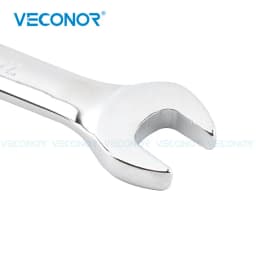 1pc 7/16 Inch Ratchet Wrench Spanner Flexible Head Mirror Polish Universal Hand Tools Car Repair Tool