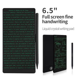6.5-inch Double-sided Handwriting Full Screen Fine LCD Writing Tablet Liquid Crystal Drawing Board Meeting Content Sketch Pad