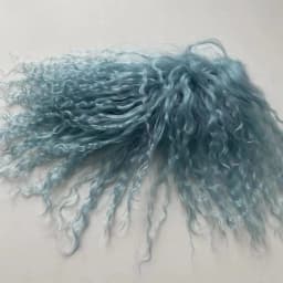 High Quality Sheepskin Wool Lamb Fur Pelt Hair Row Curly Hair Extensions SD Blyth Dolls Wigs Hair Wefts Accessories