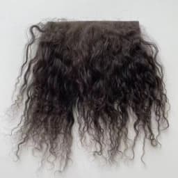 High Quality Sheepskin Wool Lamb Fur Pelt Hair Row Curly Hair Extensions SD Blyth Dolls Wigs Hair Wefts Accessories