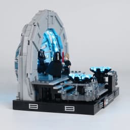 EASYLITE Led Light Set For 75352 Wars Emperor's Throne Room Diora Collectible DIY Toys Blocks Only Bricks Lighting Kit No Model