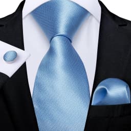 Fashion Classic Striped Plaid Mens Tie Set 8cm Wedding Party Necktie Handkerchief Cufflinks Accessories Gift for Men