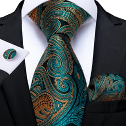 Fashion Classic Striped Plaid Mens Tie Set 8cm Wedding Party Necktie Handkerchief Cufflinks Accessories Gift for Men