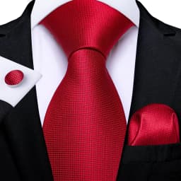 Fashion Classic Striped Plaid Mens Tie Set 8cm Wedding Party Necktie Handkerchief Cufflinks Accessories Gift for Men