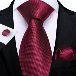 Fashion Classic Striped Plaid Mens Tie Set 8cm Wedding Party Necktie Handkerchief Cufflinks Accessories Gift for Men