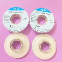 PIORPOY Dental Orthodontic Niti Straight Wire Ortodoncia Ortho Super Elastic ArchWire Round 5 M Dentistry Treatment Materials