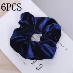 6pcs/lot Hair Scrunchies Accessories Elastic Band Holder Headwear Ties Tie Dye Color Leopard Velvet Neon Women Girls Scrunchy