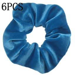 6pcs/lot Hair Scrunchies Accessories Elastic Band Holder Headwear Ties Tie Dye Color Leopard Velvet Neon Women Girls Scrunchy