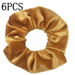 6pcs/lot Hair Scrunchies Accessories Elastic Band Holder Headwear Ties Tie Dye Color Leopard Velvet Neon Women Girls Scrunchy