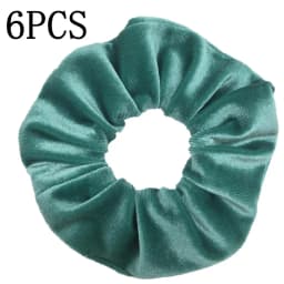 6pcs/lot Hair Scrunchies Accessories Elastic Band Holder Headwear Ties Tie Dye Color Leopard Velvet Neon Women Girls Scrunchy