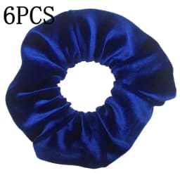6pcs/lot Hair Scrunchies Accessories Elastic Band Holder Headwear Ties Tie Dye Color Leopard Velvet Neon Women Girls Scrunchy