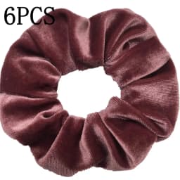 6pcs/lot Hair Scrunchies Accessories Elastic Band Holder Headwear Ties Tie Dye Color Leopard Velvet Neon Women Girls Scrunchy