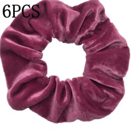 6pcs/lot Hair Scrunchies Accessories Elastic Band Holder Headwear Ties Tie Dye Color Leopard Velvet Neon Women Girls Scrunchy