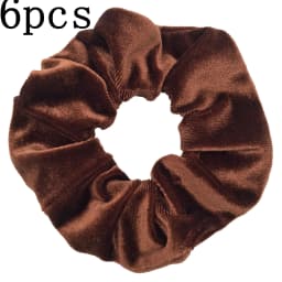 6pcs/lot Hair Scrunchies Accessories Elastic Band Holder Headwear Ties Tie Dye Color Leopard Velvet Neon Women Girls Scrunchy