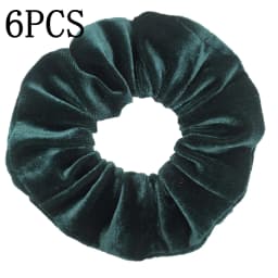 6pcs/lot Hair Scrunchies Accessories Elastic Band Holder Headwear Ties Tie Dye Color Leopard Velvet Neon Women Girls Scrunchy