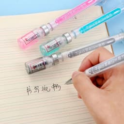 Random 1 Syringe Pens Creative-Fun Pen Novelty Medical Ballpoint Pens Gift for Nurses,Nurse Doctor Pretend Play Party Supplies