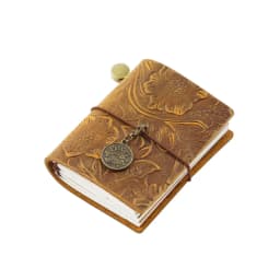 Handmade Vintage Traveler Booklet Mini Edition MINI Loose-leaf Notebook Top Layer Cowhide Pocket Diary Book Notebook