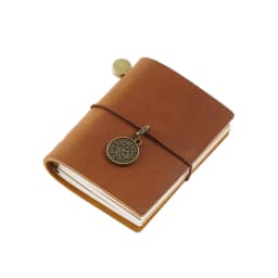 Handmade Vintage Traveler Booklet Mini Edition MINI Loose-leaf Notebook Top Layer Cowhide Pocket Diary Book Notebook