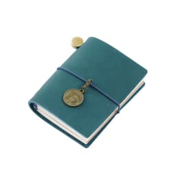 Handmade Vintage Traveler Booklet Mini Edition MINI Loose-leaf Notebook Top Layer Cowhide Pocket Diary Book Notebook