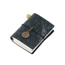 Handmade Vintage Traveler Booklet Mini Edition MINI Loose-leaf Notebook Top Layer Cowhide Pocket Diary Book Notebook