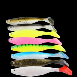Super large soft bait T-tail large mackerel sea fishing soft bait 23.5cm68 grams deep-sea lure soft fish artificial bait
