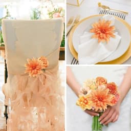 24Pcs Artificial Peony Flowers Head for Wedding Decoration Fake Flower Home Decor Birthday Party DIY Garland Gift Accessories