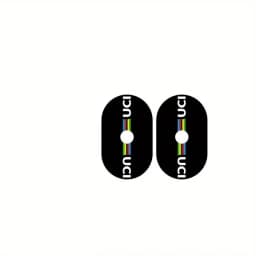 2PCS/sheet Dancehall Bicycle Wheel Blowhole Decoration Sticker, UCI Style Cycling Rally Personalized Decoration