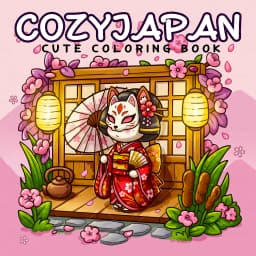 COZY BESTIES: Coloring Book for Adults And Teens Featuring Cute Cozy Daily Activities for Relaxation DIY Painting Drawing Gift