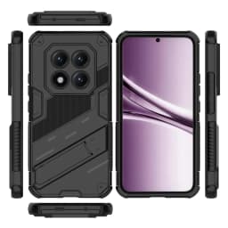 Note15 Pro+ Case Car Magnetic Armor Shockproof Stand Phone Cases for Xiaomi Redmi Note 15 Pro Plus Note15Pro Plus 5G Back Cover