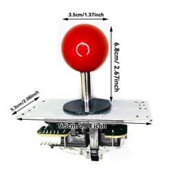 Copy SANWA Joystick 5-Pin And 4 To 8 Way Square Restrictor For DIY Usb Board Video Arcade Game Machine Stick Parts Replace