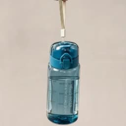 550ML Space-Themed Water Bottle with Anti-Slip Lid & Handle - Durable Plastic, Leak-Proof Design for Outdoor Sports, Camping