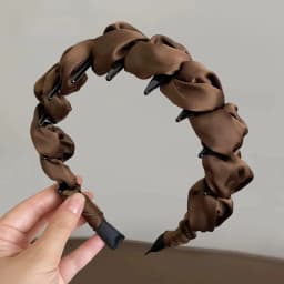 Practical Versatile Fabric Headband Women's High Skull Top Hairline Wrapping Hair Hoop Face Wash Hair Bundle Stylish 2026 New