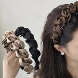 Practical Versatile Fabric Headband Women's High Skull Top Hairline Wrapping Hair Hoop Face Wash Hair Bundle Stylish 2026 New