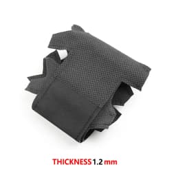 DIY Sewing Suede Leather Cover For Toyota Prius 30 XW30 2009-2015 Prius C US 2012-2017 Car Steering Wheel Cover Trim Accessories