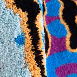 Avatar Smiley Tufted Rug Soft Plush Tufted Mug Kitchen Carpet Rugs Non-Slip Abosrbent Bathroom Floor Mat Bedroom Toilet
