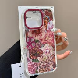 luxuryInsBrownRedPolkaDotsPhoneCaseForiPhone171616e1514131211MiniProMaxXXRXSMax78AirPlusBackCover