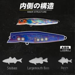 D1 Popper Fishing Lures 90mm Slow Sinking Jerkbait Crankbait Rolling Wobblers Pencil Hard Artificial Bait Bass Pesca Tackle