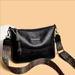 Luxury Brand Women PU Leather Messenger Bag Large Capacity Single Shoulder Crossbody Bag Soft Leather Handbag Fashion Female Gif