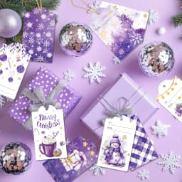 60pcs Christmas Santa Claus Paper Tag with String Nutcracker Gift Packaging Label Box Decoration Card For Xmas Party Supplies
