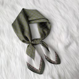 1 men's paisley print imitation silk wide-brimmed headscarf, men's scarf, suitable for casual occasions, outdoor activities,