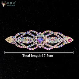 Children's Belly Dance Bracelet High-end Elegant Mittens Exquisite Latin Stage Show Performance Rhinestone Matching Accessories