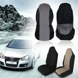 1PC Four Seasons General Motors Front Seat Cover Driver Cushion 6 Hooks Single Piece Elastic Mesh Breathable Integrated Covers