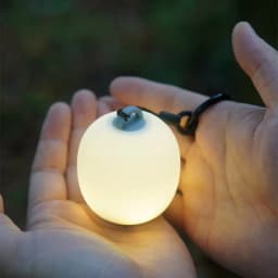 1/2PCS Camping Lights Extrusion Lights Cute Egg-shaped Soft Silicone Lights Suitable for Outdoor Use Rechargeable Lamp