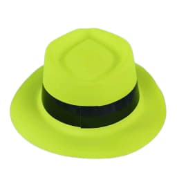 5/10/20/30/40/50Pcs Neon Plastic Party Hats UV Light Party Glow Hats Fluorescent Hat Kid Adults Birthday Music Party Decorations